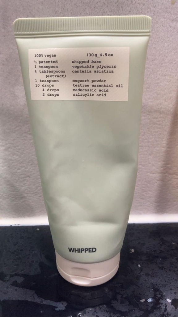 whipped 麦格特里酷奇克雷维根面膜洁面乳 common.review image
