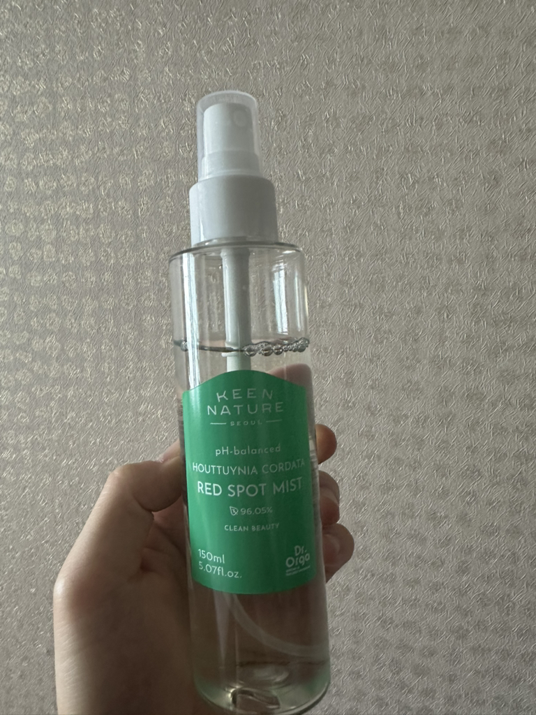 弱酸性蒲公英红斑痤疮和背部痤疮喷雾的真实用户使用照片