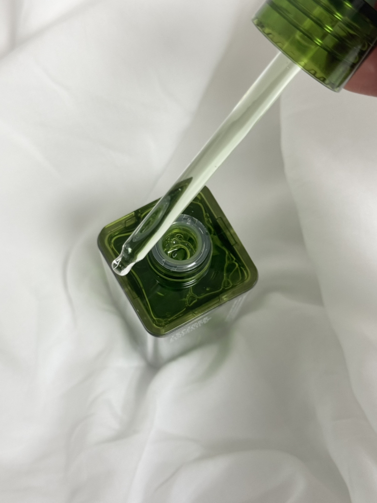 Real user review photo of TEATREE CALMING MOISTURE AMPOULE