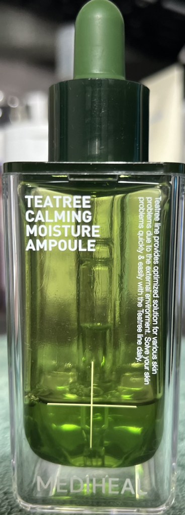 Real user review photo of TEATREE CALMING MOISTURE AMPOULE