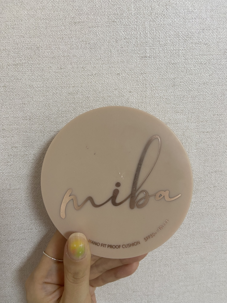 미바 (MIBA) 나노 핏 프루프 쿠션  [SPF50+/PA+++] [21호 라이트베이지] review image