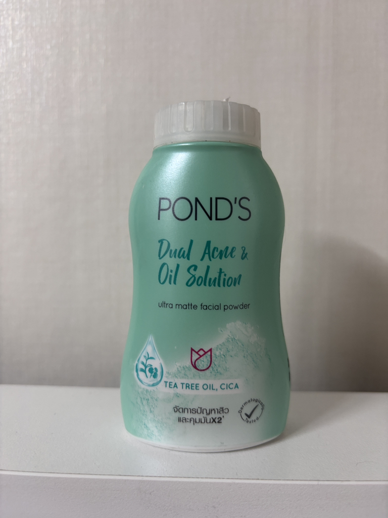 폰즈 (POND'S) (해외) 듀얼 아크네 & 오일 솔루션 울트라 매트 페이셜 파우더 review image