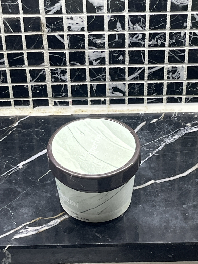 Real user review photo of Spa Relief Be Frozen Pore Mask