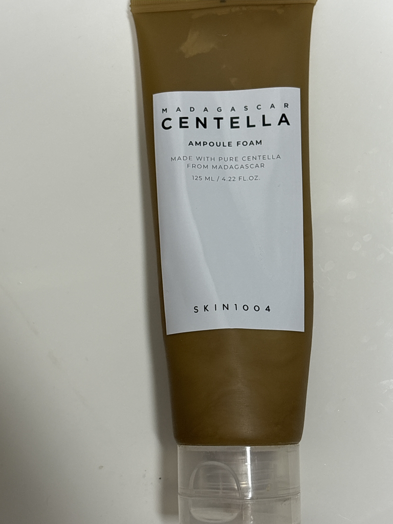 马达加斯加积雪草安瓶洁面的真实用户使用照片