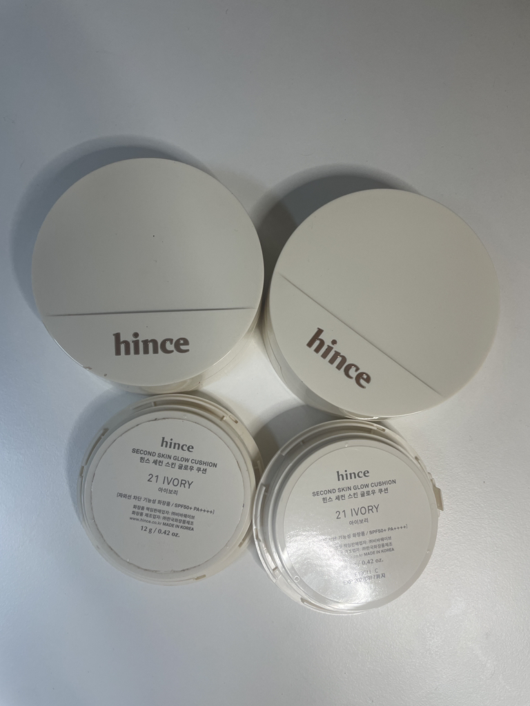 hince SECOND SKIN GLOW CUSHION [SPF50+/PA++++] [21 IVORY] review image