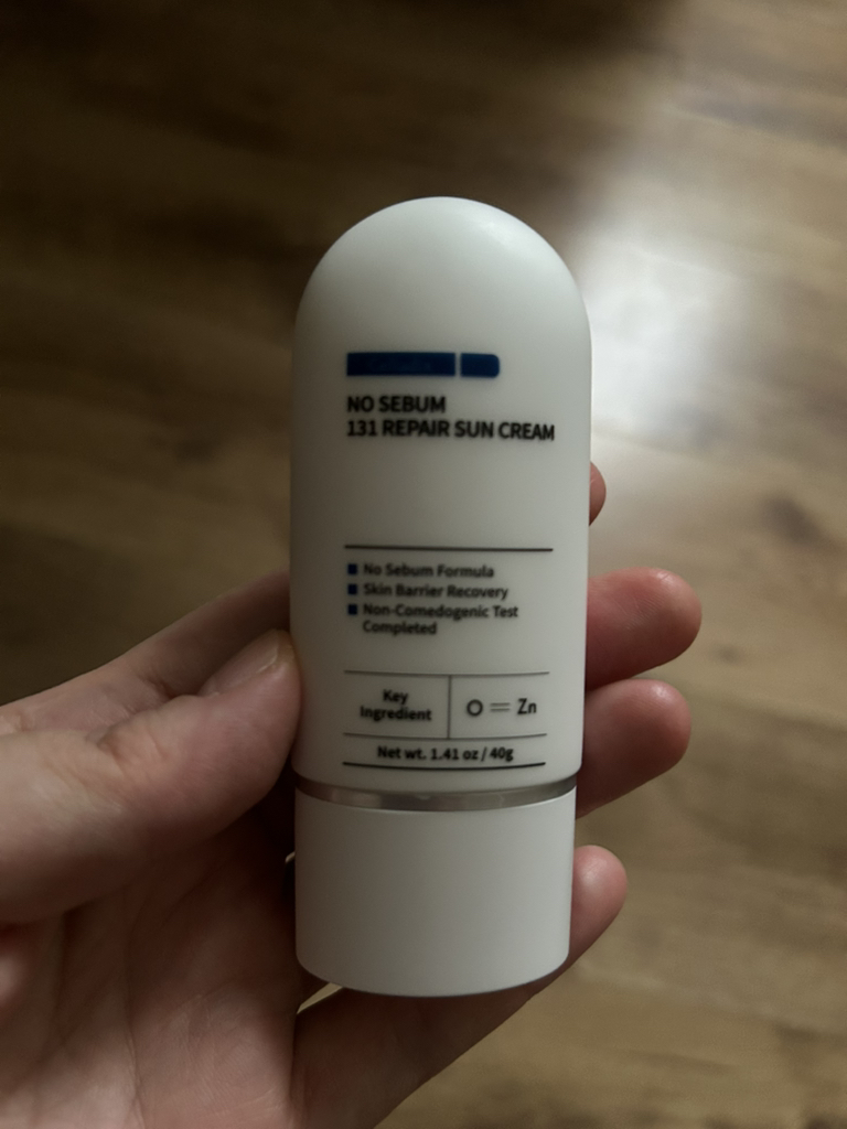 诺斯范 131 修复防晒霜 [SPF36/PA+++]的真实用户使用照片