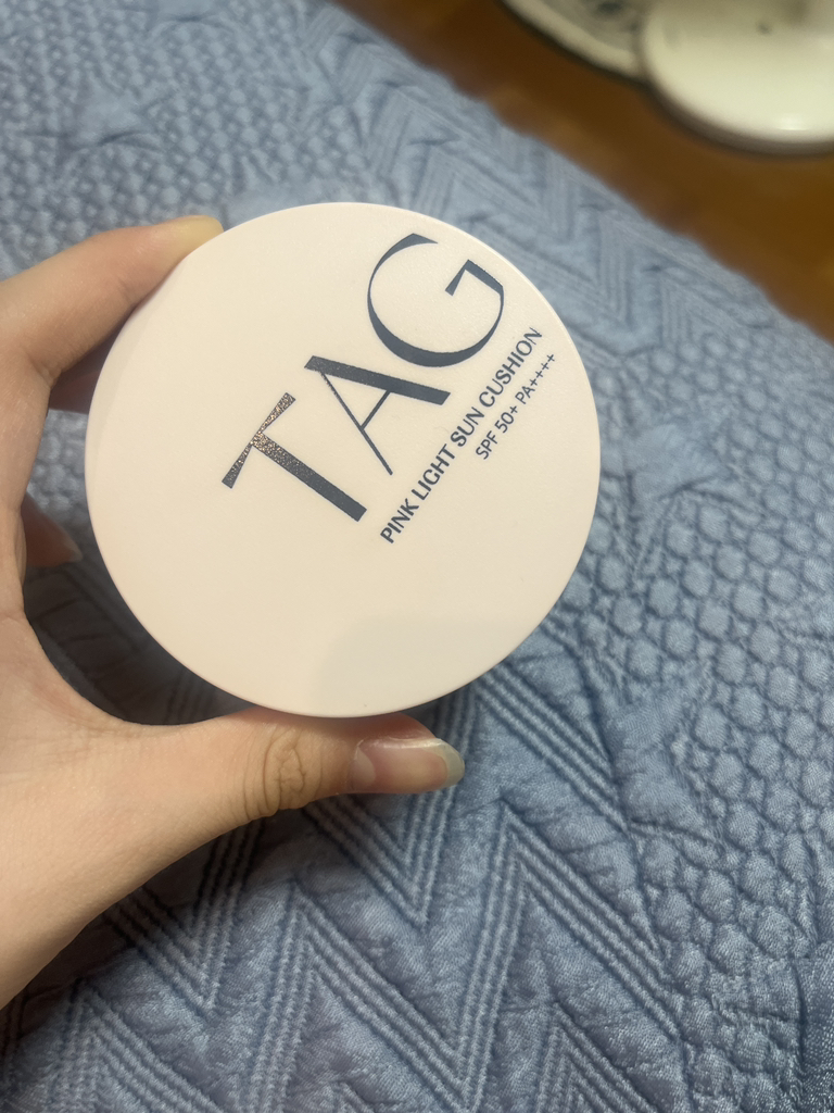 태그 (TAG) 핑크 라이트 선쿠션 [SPF50+/PA++++] review image