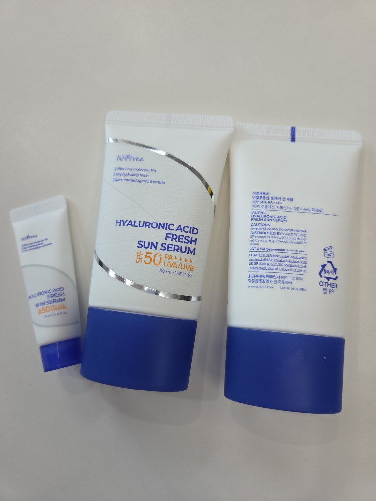 ヒアルロン酸フレッシュサンセラム[SPF50+/PA++++]のリアルなユーザー写真