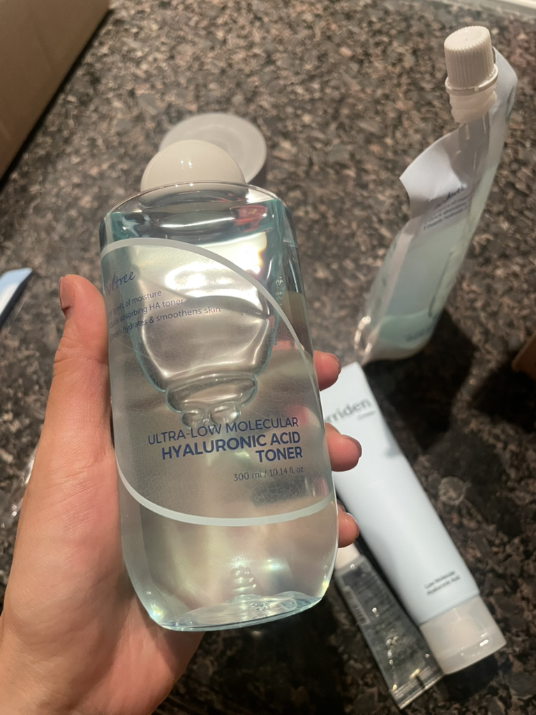 超低分子玻尿酸精华的真实用户使用照片