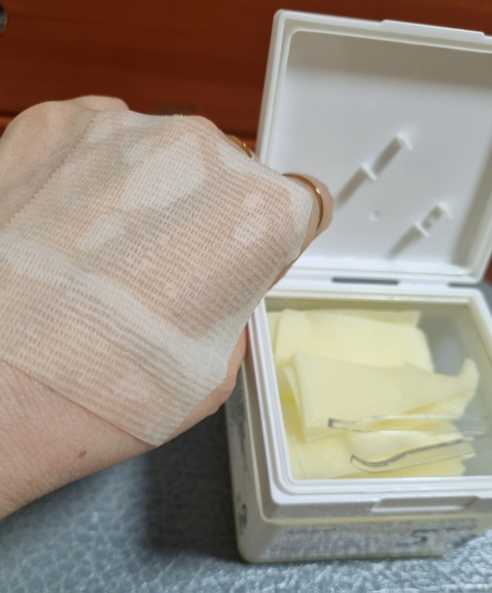 5号谷胱甘肽C痕迹胶片垫的真实用户使用照片