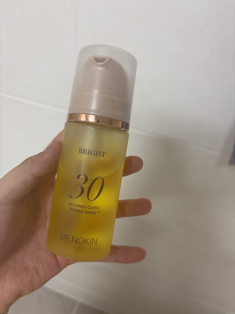 MENOKIN 30 second quick bubble mask [Bright] review image