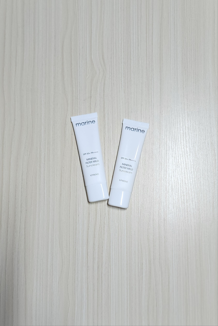 海洋武器车温和防晒霜 [SPF50+/PA++++]的真实用户使用照片