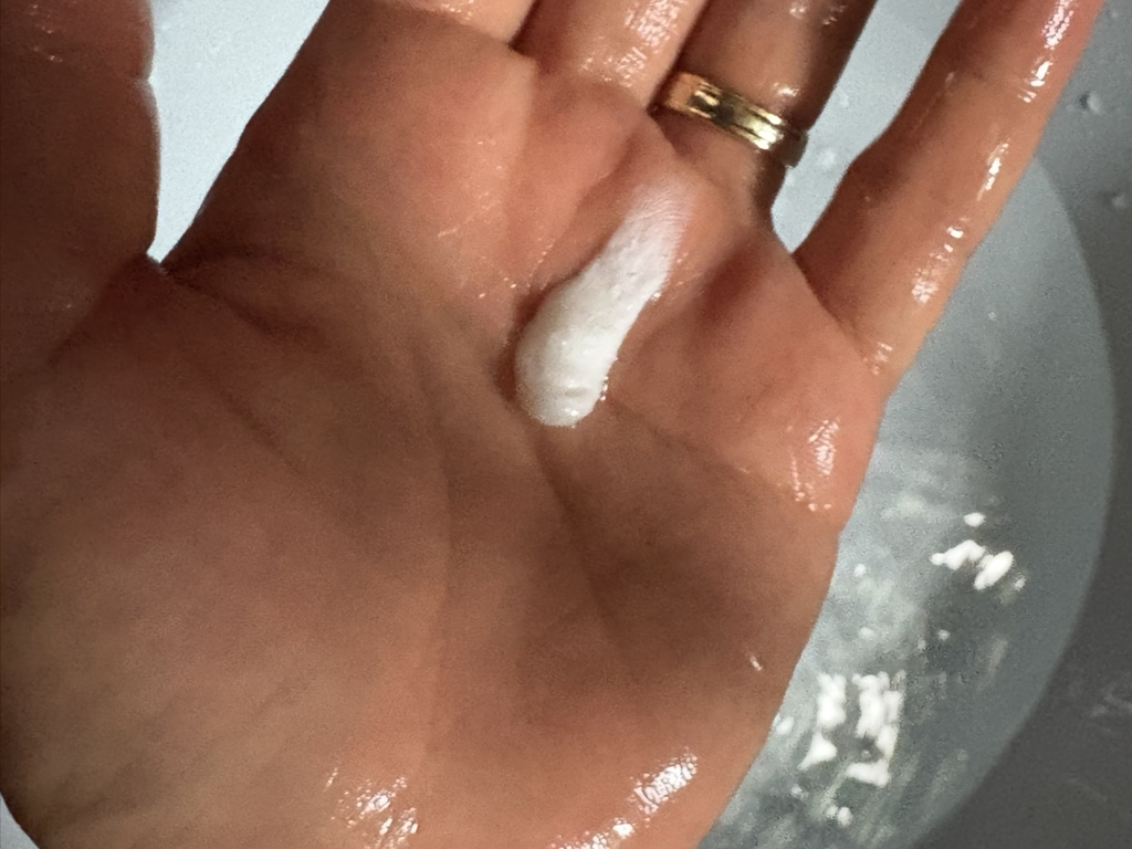氨基酸洗面奶的真实用户使用照片