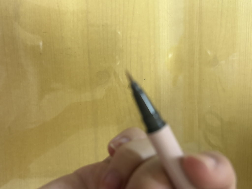 九九生存笔线条自然 [02 #灰棕色]的真实用户使用照片