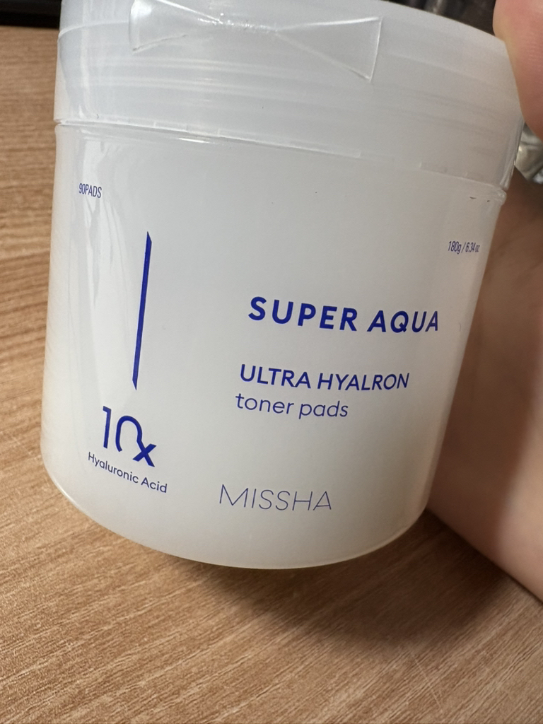 MISSHA SUPER AQUA ULTRA HYALRON TONER PADS review image