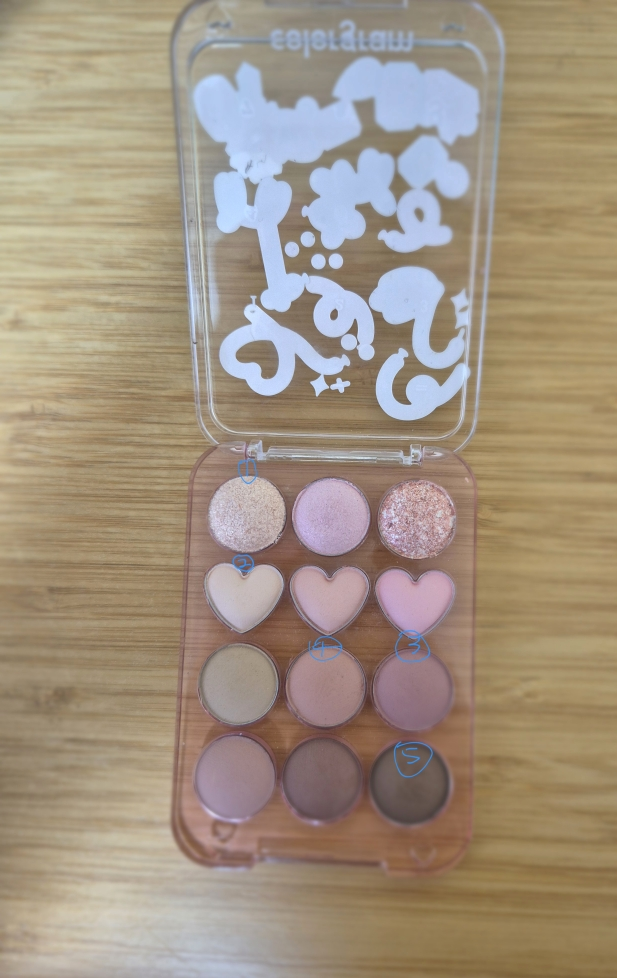 colorgram Pin Point Eyeshadow Palette [02 Pink + Mauve = Love] review image