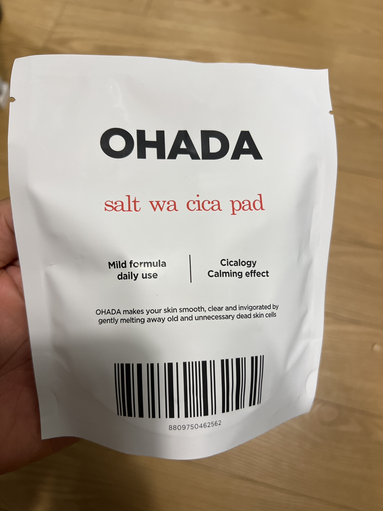 OHADA salt wa cica pad | Ingredients & Benefits