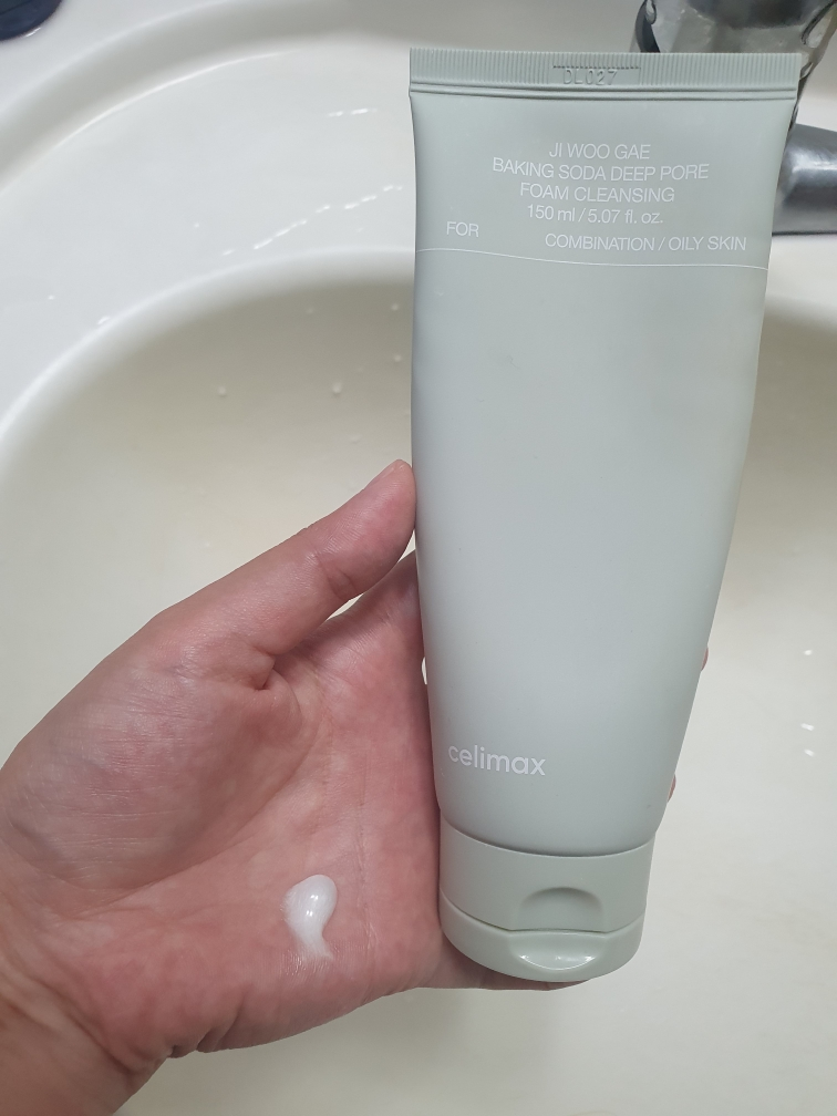 小苏打净透毛孔清洁清爽洁面乳的真实用户使用照片