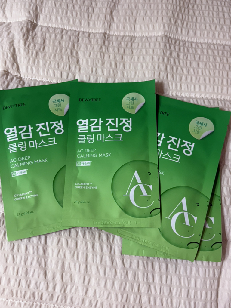 듀이트리 (DEWYTREE) AC 딥 진정 마스크 [열감] review image