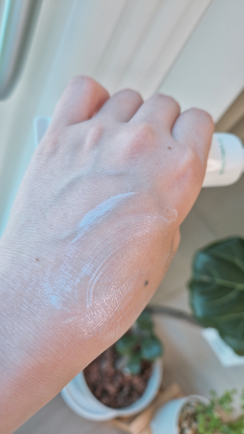 이니스프리 (INNISFREE) 그린티 히알루론산 진정수분 선세럼 [SPF50+/PA++++] review image