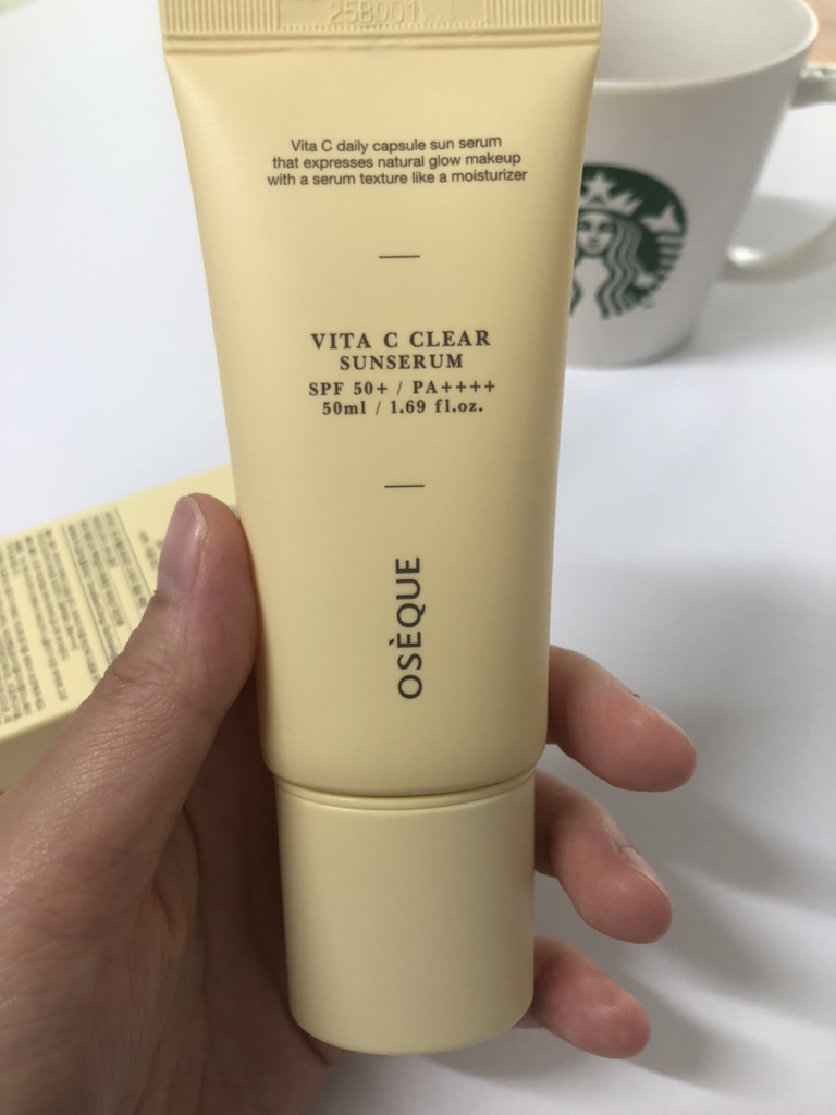 OSÈQUE 维他命C透明防晒精华液 [SPF50+/PA++++] common.review image