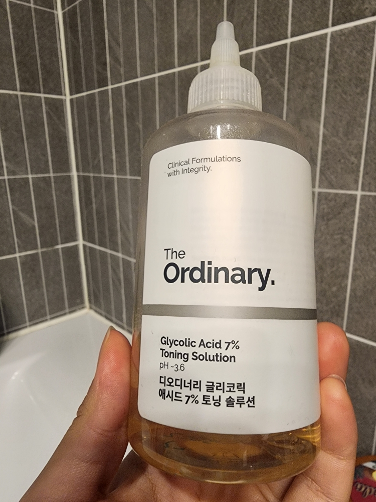 7%甘油酸去角质爽肤水的真实用户使用照片
