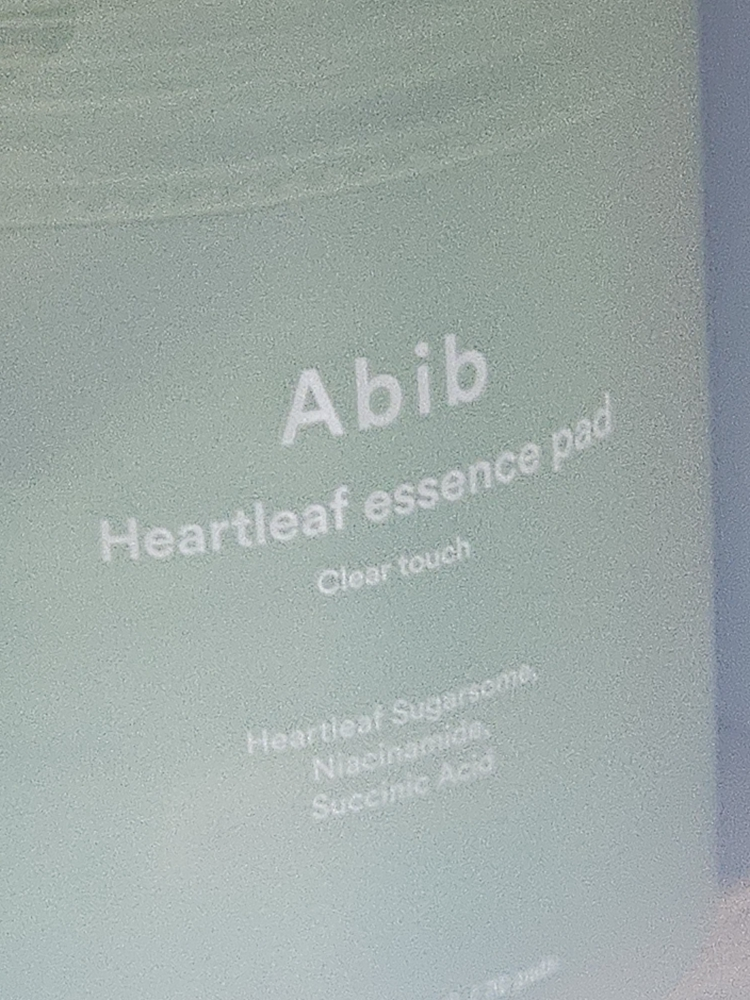 아비브 (Abib) 어성초 흔적 에센스 패드 클리어터치 review image