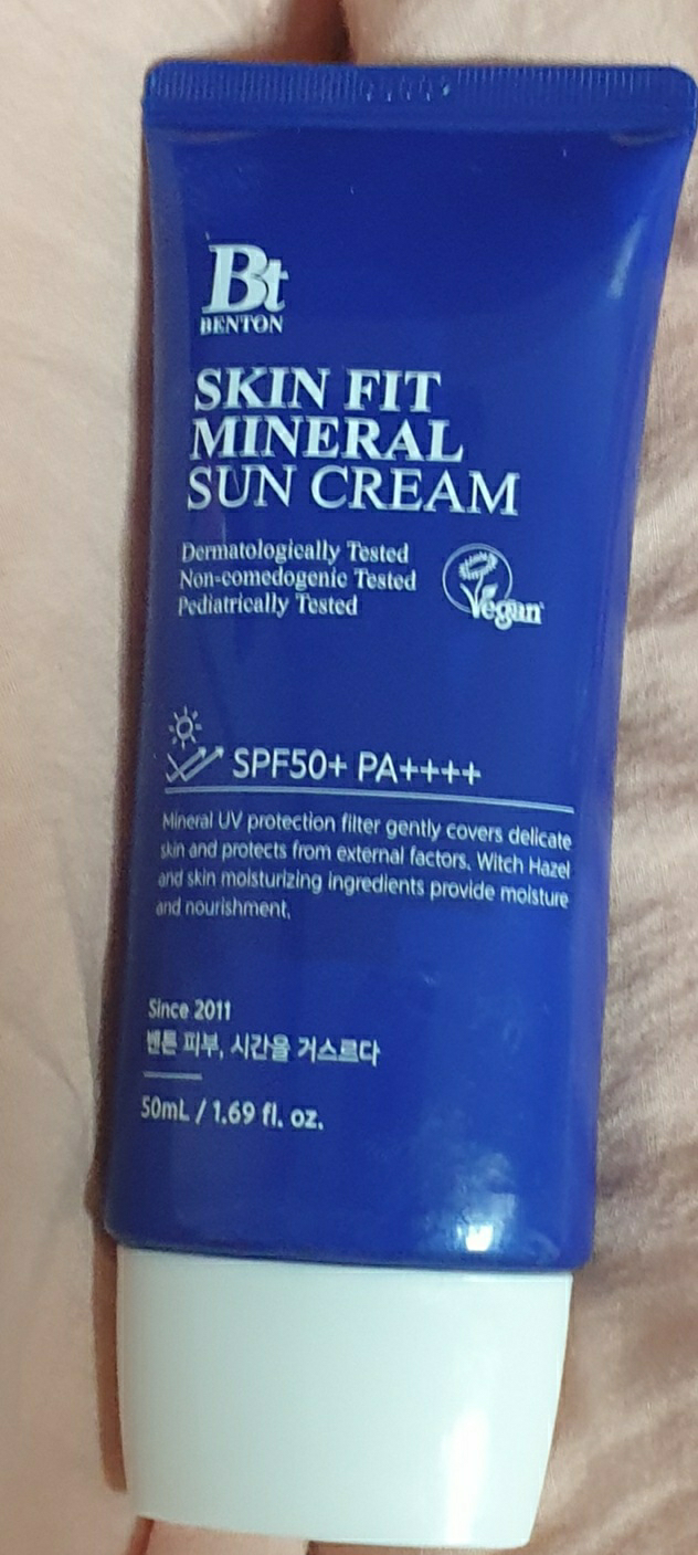 벤튼 (Benton) 스킨핏 미네랄 선크림 [SPF50+/PA++++] review image