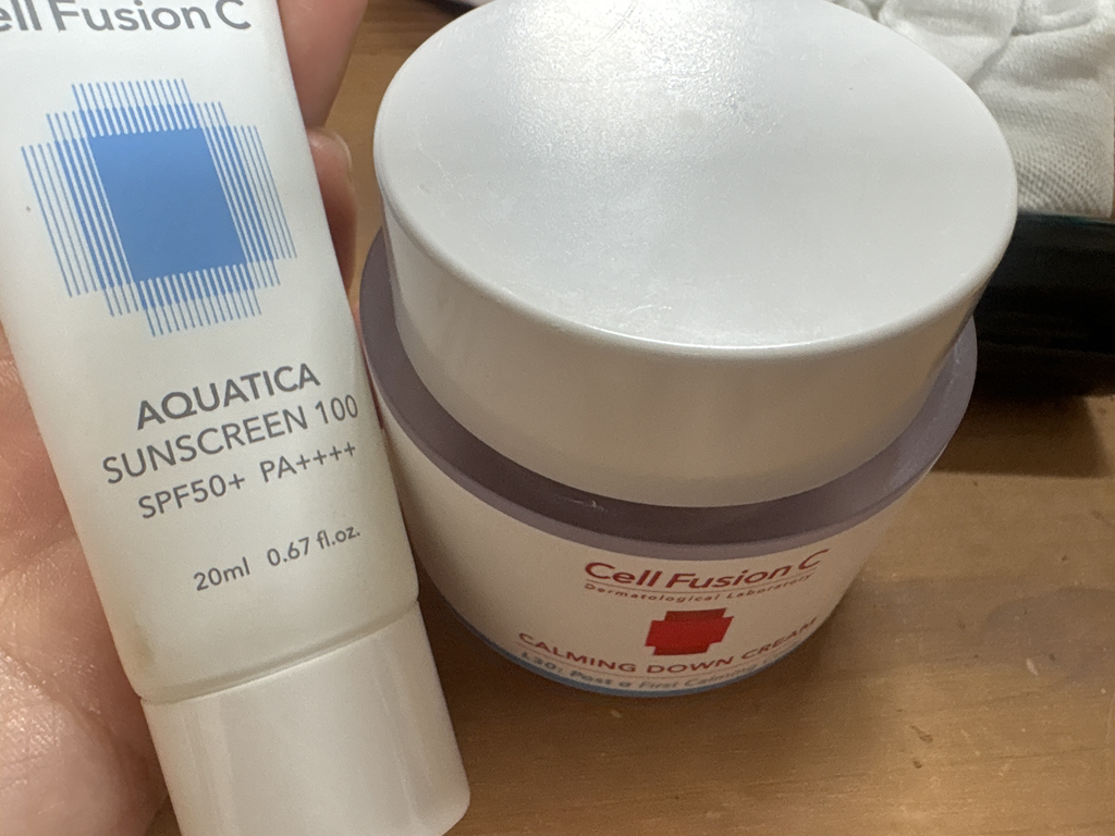 CellFusionC Calming Down Cream review image