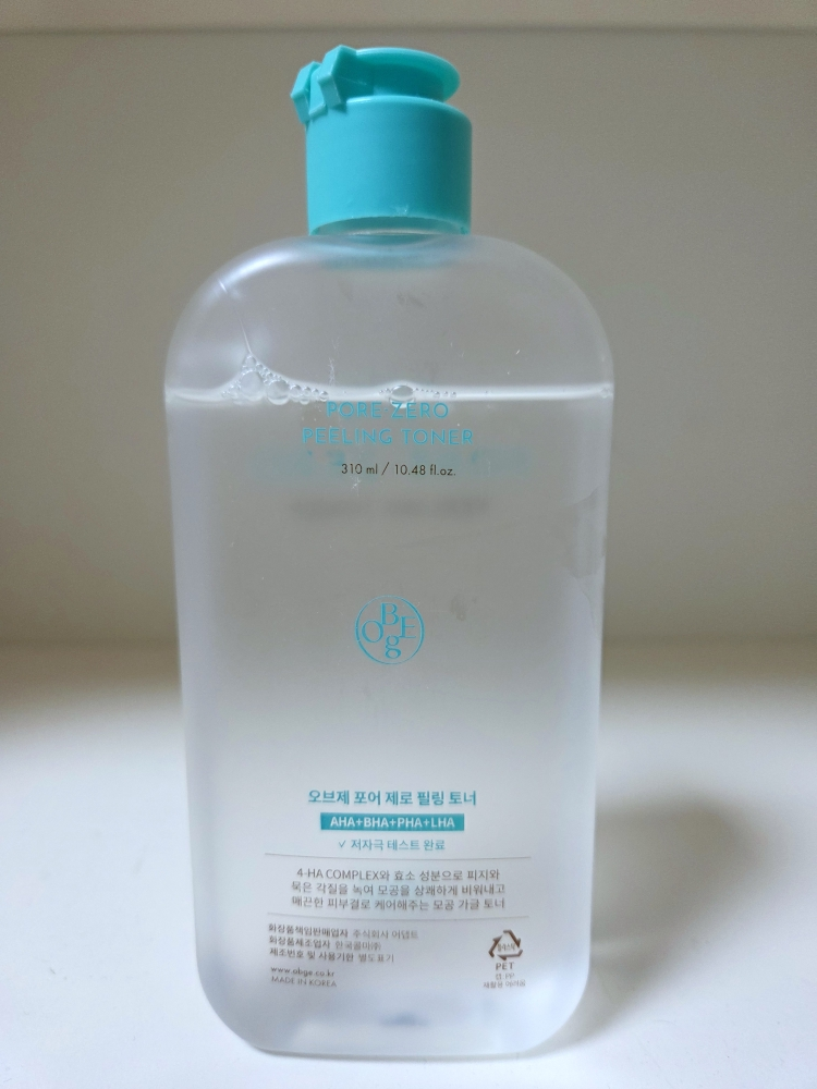 OBgE 零毛孔清洁爽肤水 common.review image