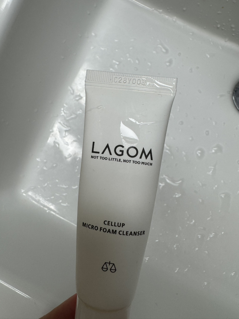 Real user review photo of MICRO FOAM CLEANSER