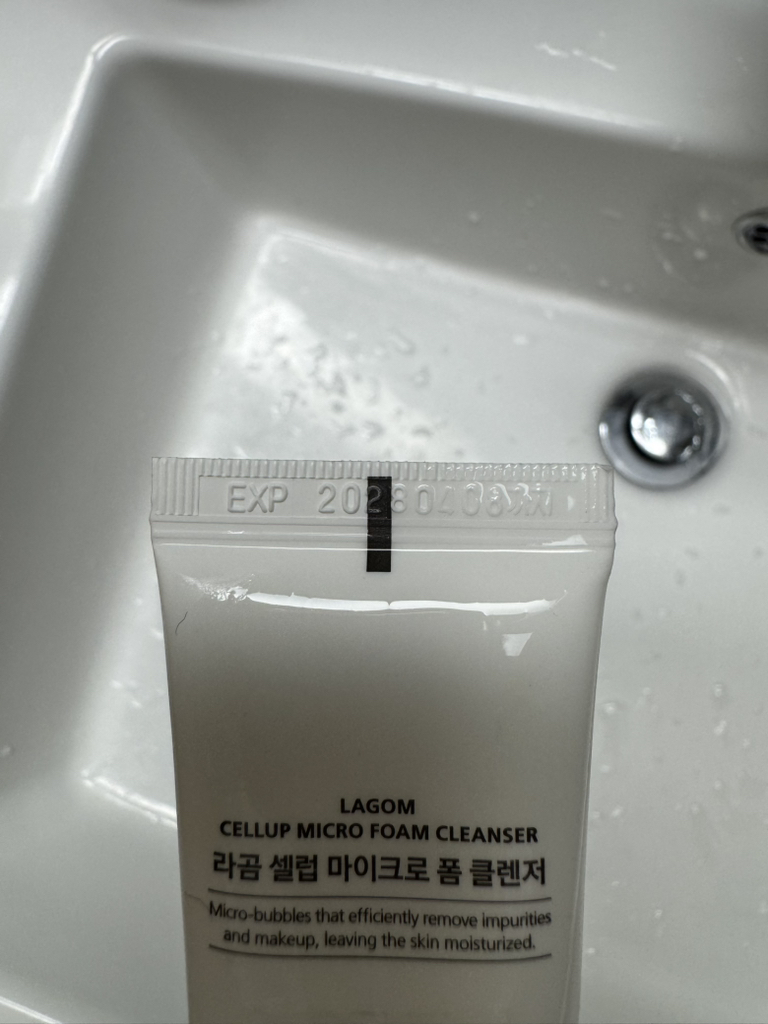 Real user review photo of MICRO FOAM CLEANSER