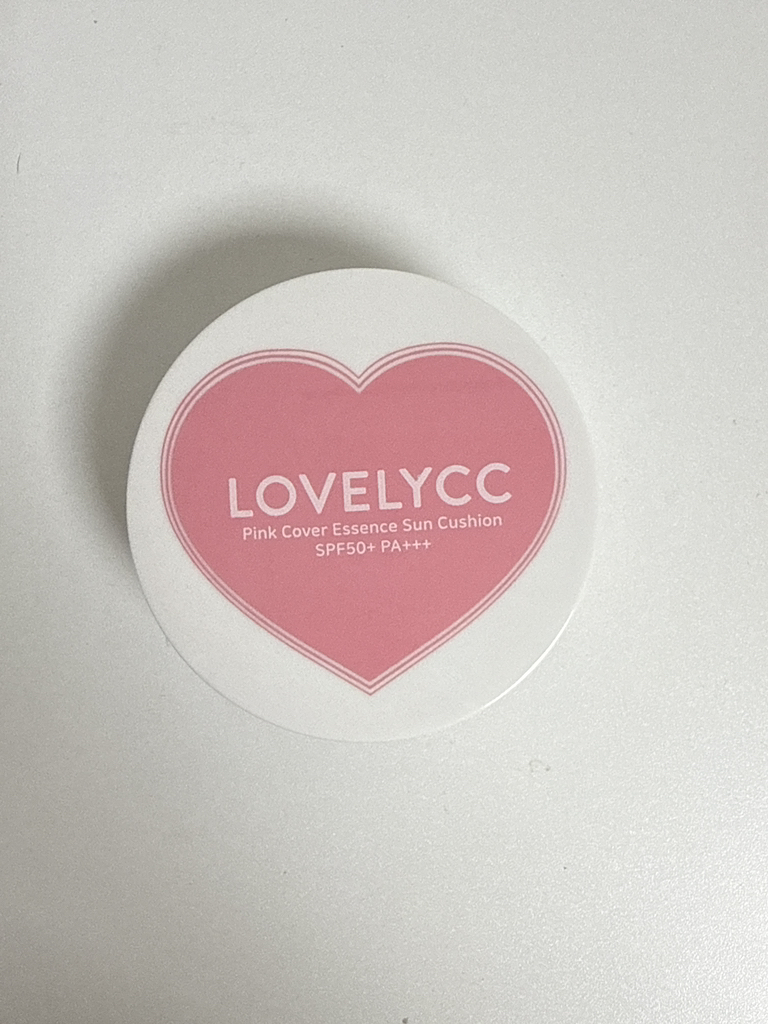 러블리씨씨 (LOVELYCC) 핑크 커버 에센스 선쿠션 [SPF50+/PA+++] [23호] review image