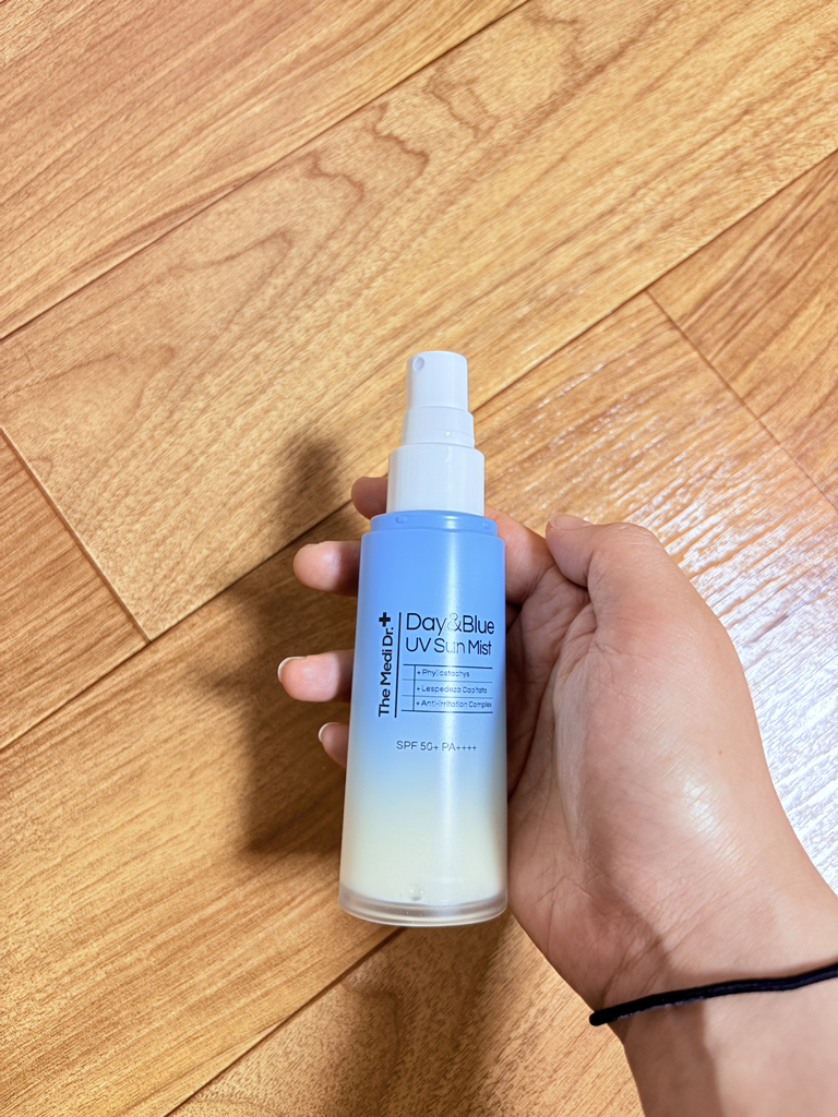 더메디닥터 (TheMediDr.) 데이앤블루 UV 선미스트 [SPF50+/PA++++] review image