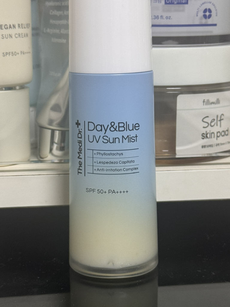 더메디닥터 (TheMediDr.) 데이앤블루 UV 선미스트 [SPF50+/PA++++] review image