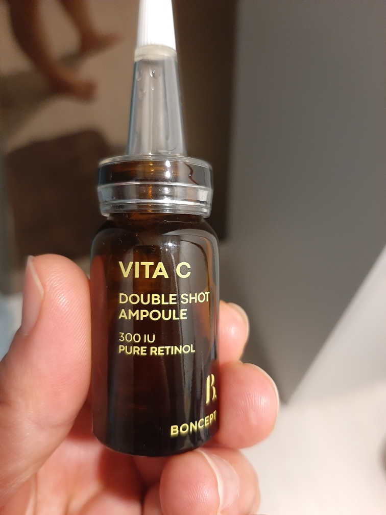 维他命C冻干双重浓缩安瓶套装的真实用户使用照片
