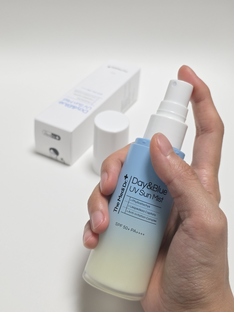 더메디닥터 (TheMediDr.) 데이앤블루 UV 선미스트 [SPF50+/PA++++] review image