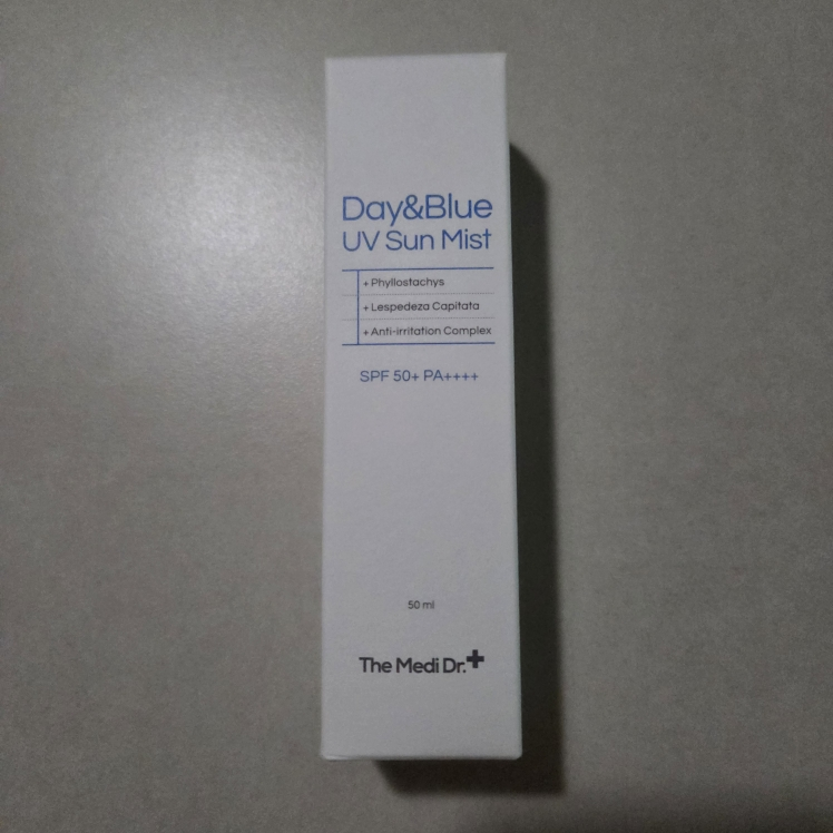 더메디닥터 (TheMediDr.) 데이앤블루 UV 선미스트 [SPF50+/PA++++] review image