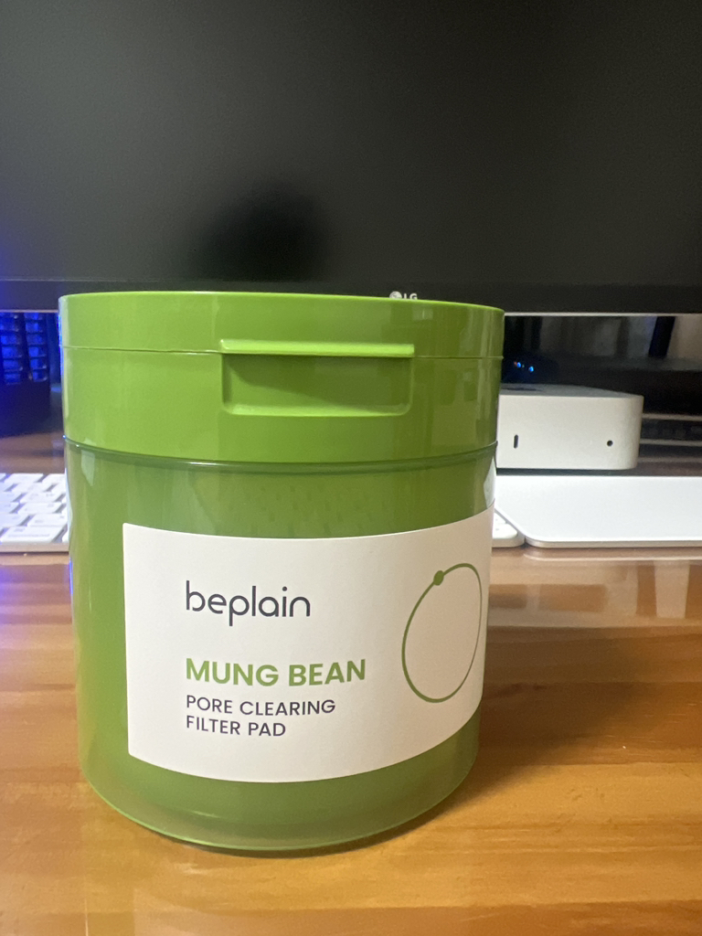 beplain MUNG BEAN PORE CLEARING FILTER PAD review image
