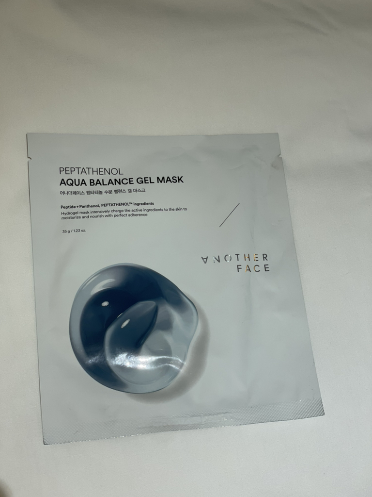 어나더페이스 (ANOTHERFACE) 펩타테놀 수분 밸런스 겔 마스크 review image
