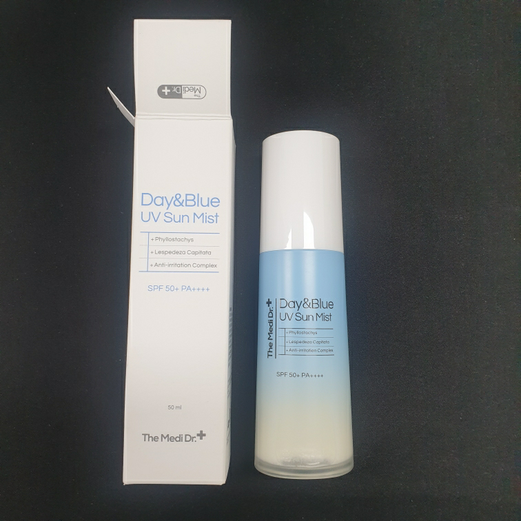 Real user review photo of Day & Blue UV Sun Mist [SPF50+/PA++++]