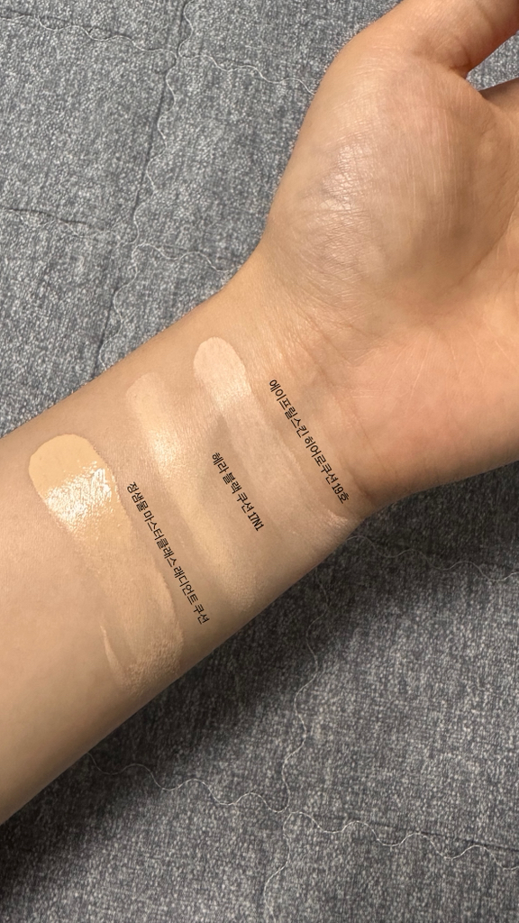 英雄气垫 [SPF50+/PA++++] [19号 淡米色]的真实用户使用照片