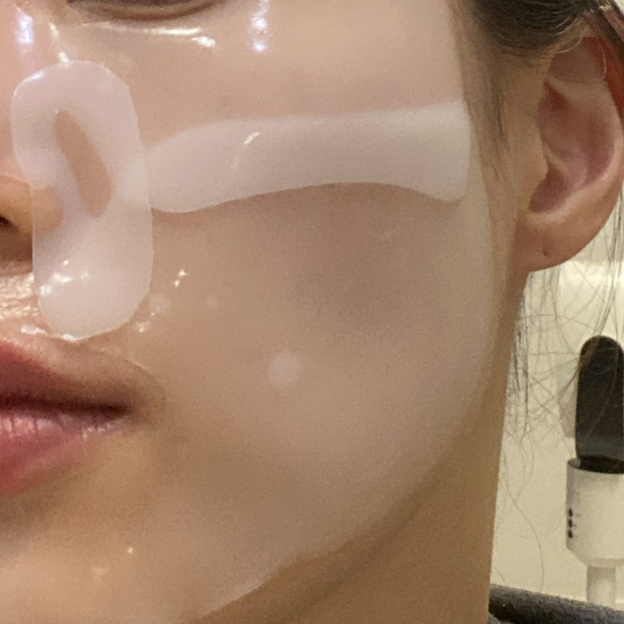 Real user review photo of PEPTATHENOL AQUA BALANCE GEL MASK