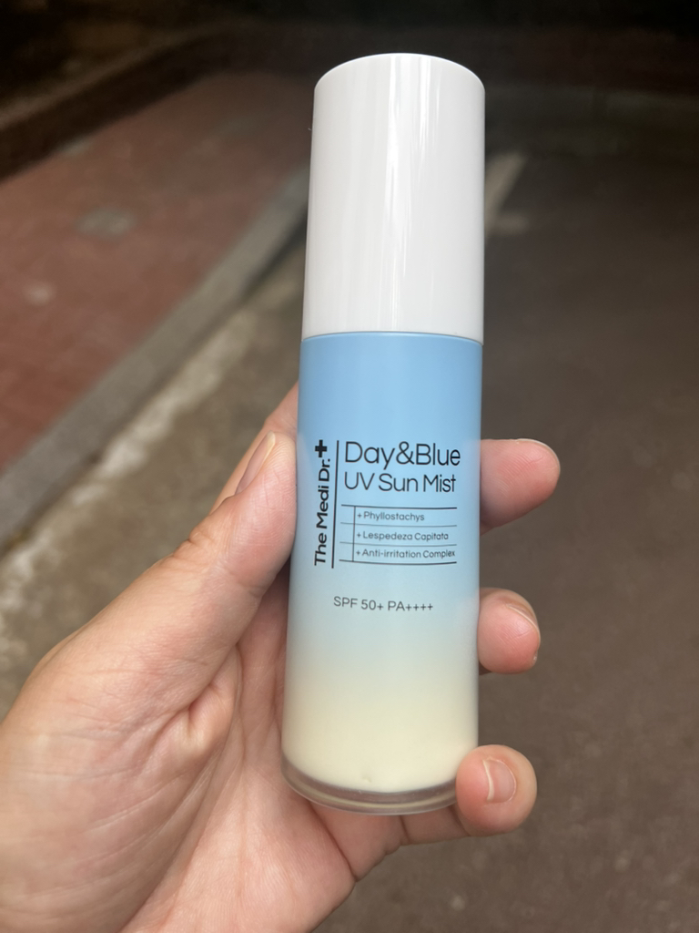 TheMediDr. Day & Blue UV Sun Mist [SPF50+/PA++++] review image