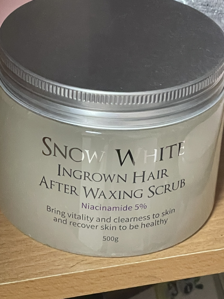 Real user review photo of SNOW WHITE INGROWN HAIR AFTER WAXING SCRUB