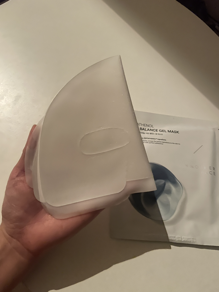 Real user review photo of PEPTATHENOL AQUA BALANCE GEL MASK