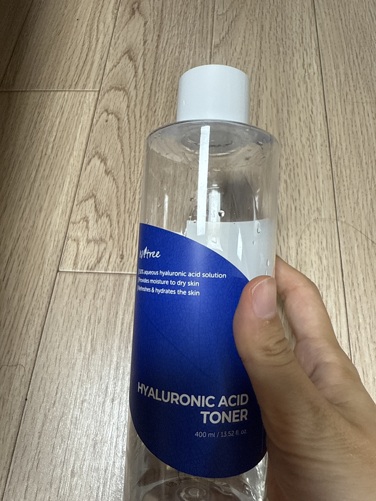 玻尿酸爽肤水的真实用户使用照片
