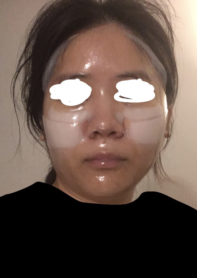 Real user review photo of PEPTATHENOL AQUA BALANCE GEL MASK