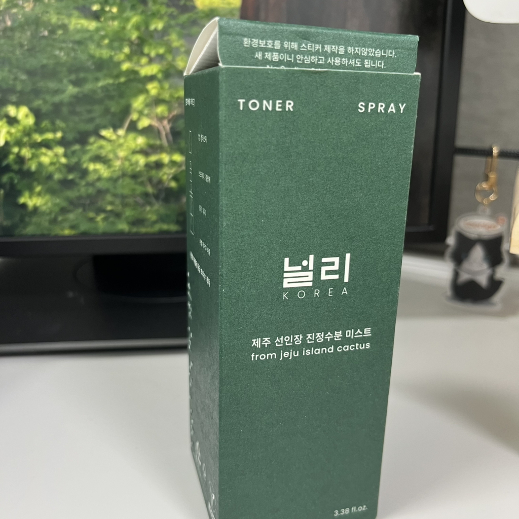 널리 (NULLI) 제주 선인장 진정수분 토너미스트 review image