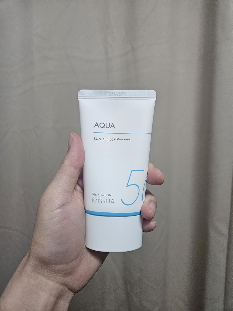 미샤 (MISSHA) 올 어라운드 세이프 블록 선크림 [SPF50+/PA++++] [아쿠아] review image